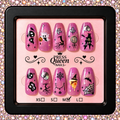 Witchy in Pink | Glitter Halloween Press-On Nails