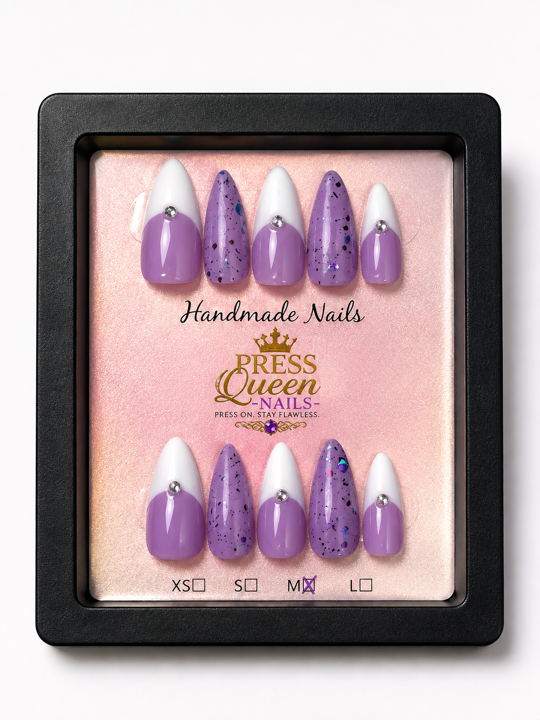 Purple Reign – Press\-On Nail Set