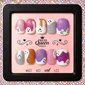 Boo-tiful Sparkle | Pastel Glitter Ghost Press-On Nails