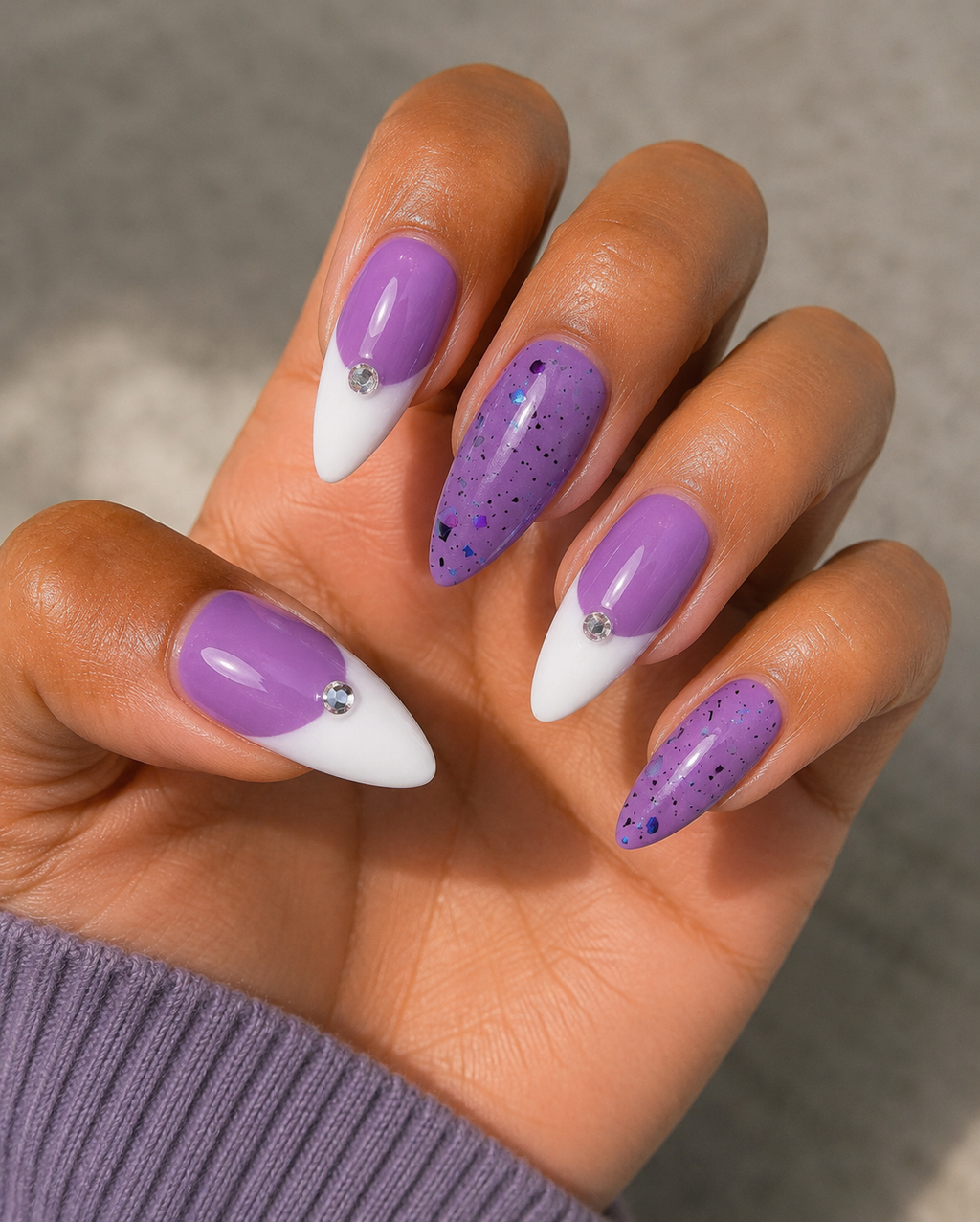 Purple Reign – Press\-On Nail Set