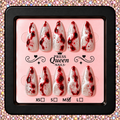 Blood Drip | Red & Clear Halloween Press-On Nails