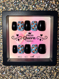Wild Blue | Black & Blue Leopard Press-On Nails