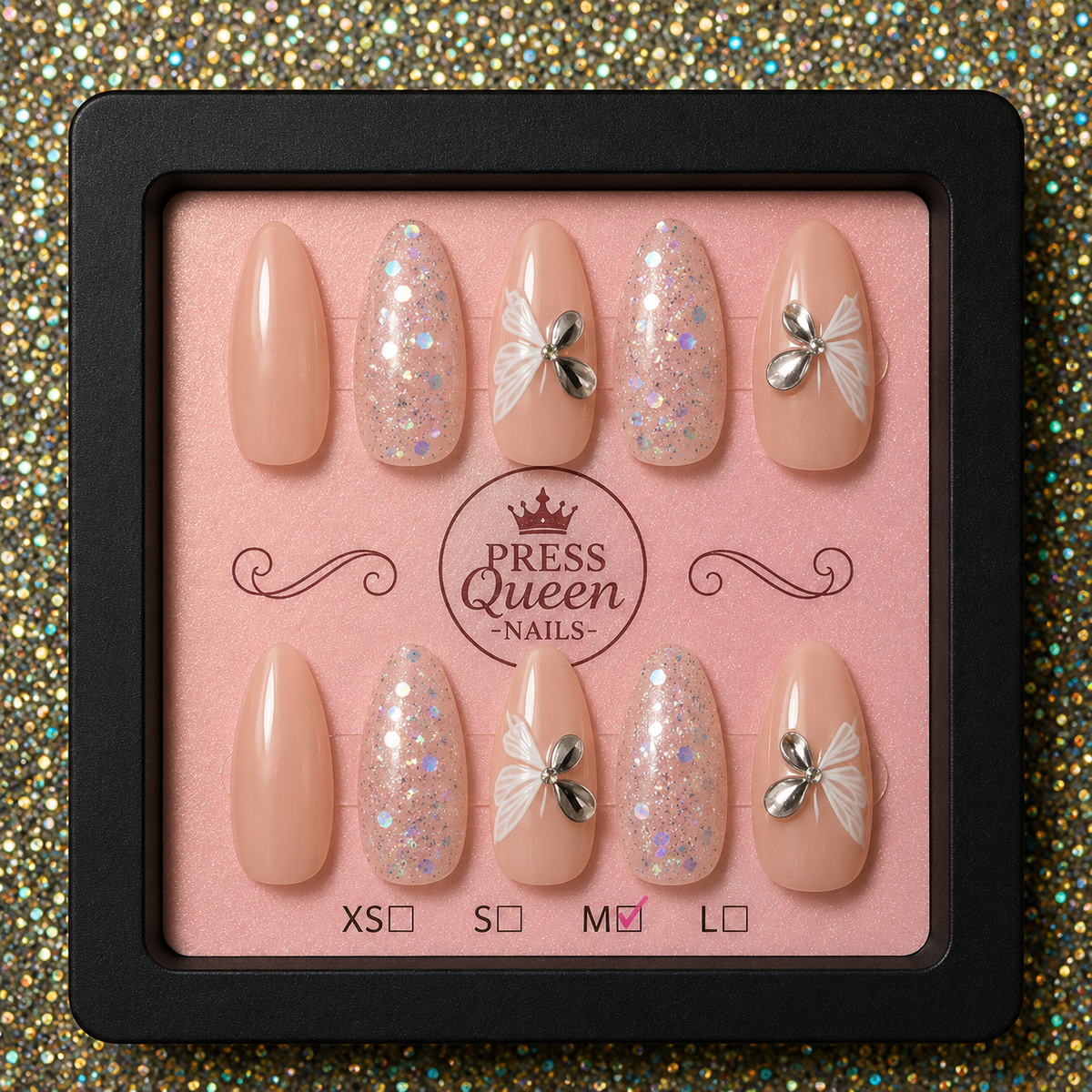 Butterfly Kisses – Press-On Nail Set