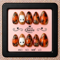 Haunted Tortoise | Halloween Tortoiseshell Press-On Nails