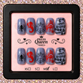 Haunted at Midnight | Spooky Halloween Press-On Nails