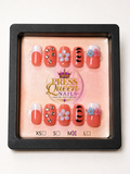 Coral Crush – Press-On Nail Set