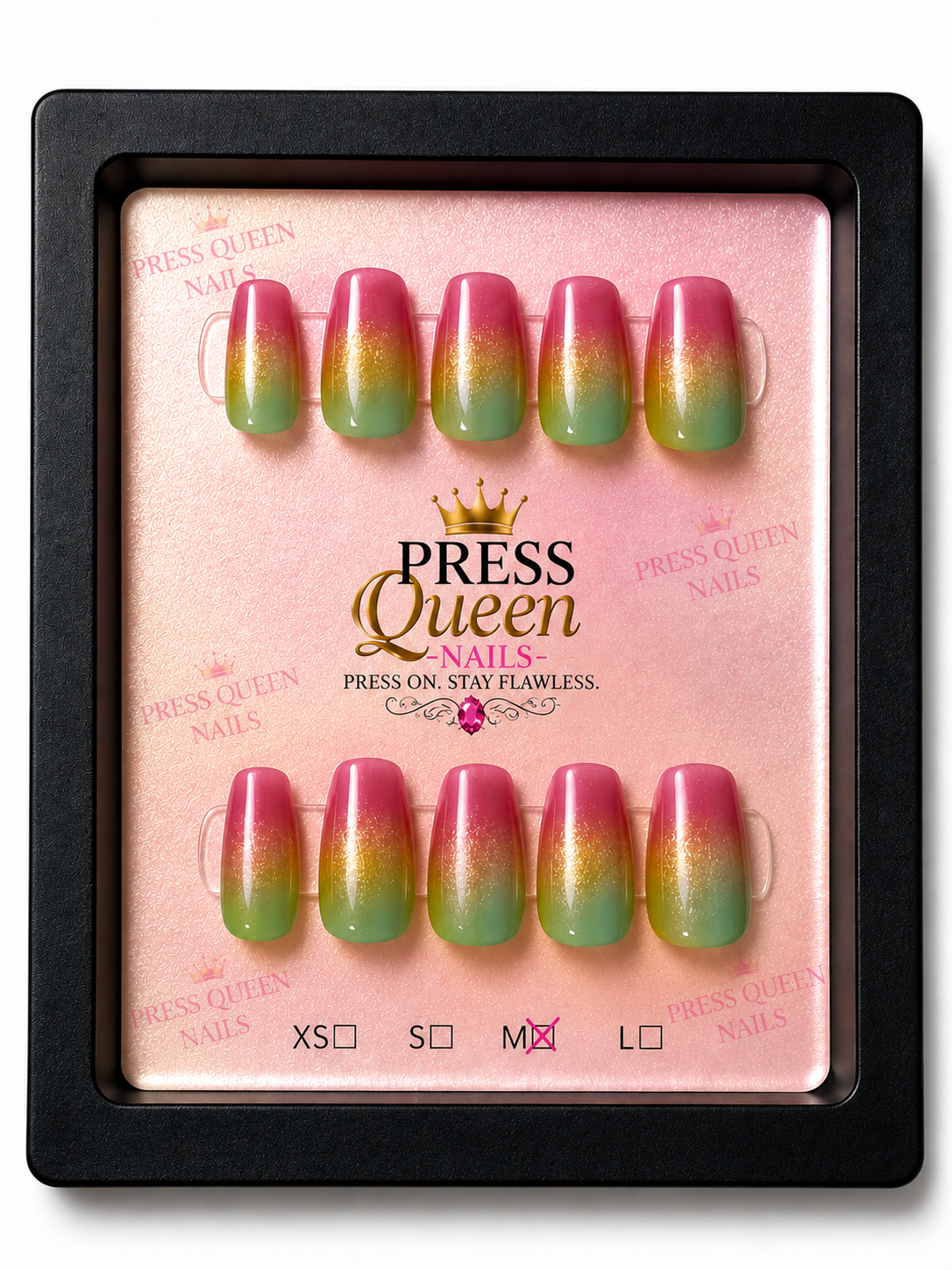 Queen’s Paradise – Press-On Nail Set
