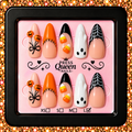Sweet & Spooky | Halloween 3D Press-On Nails